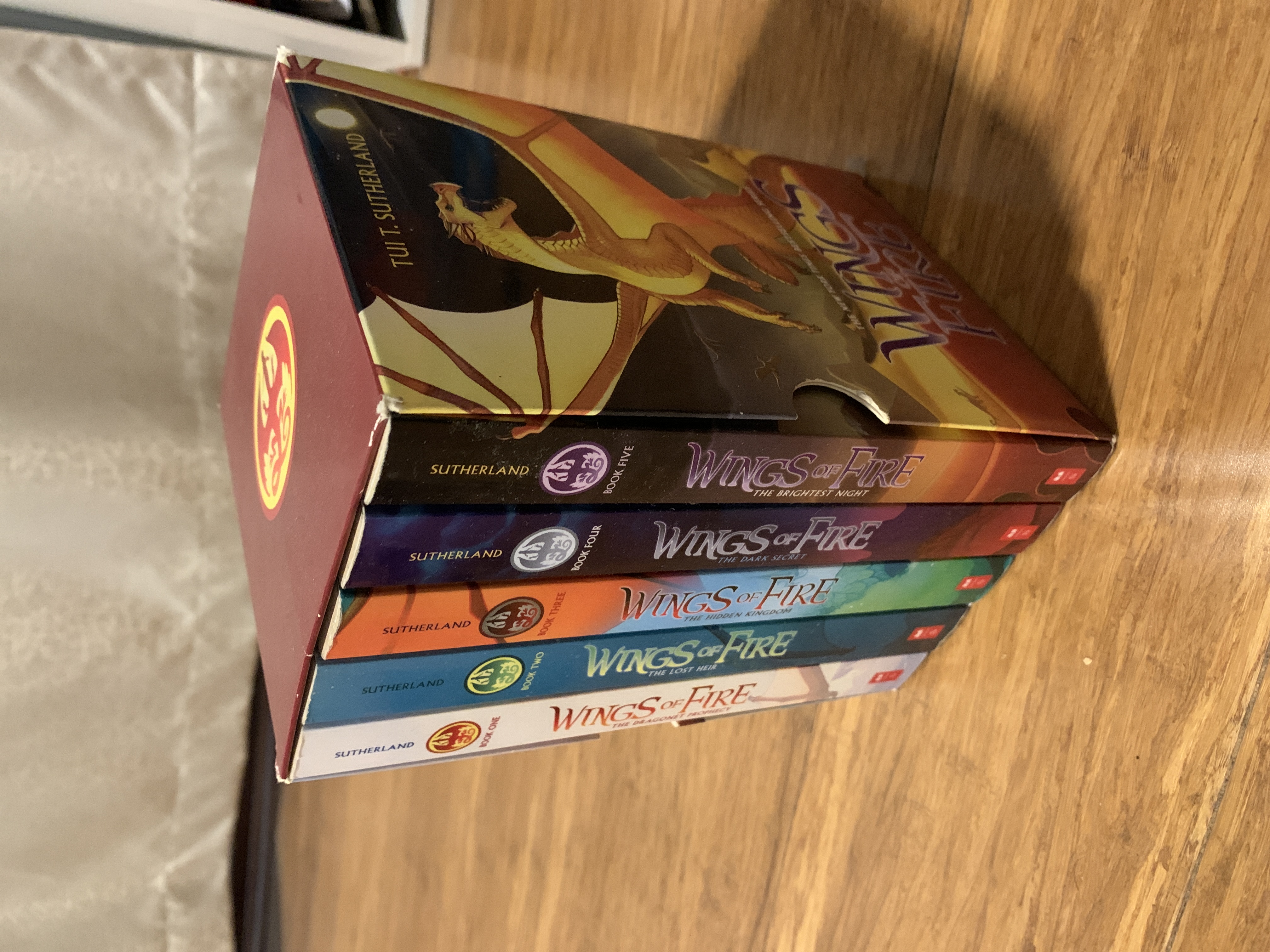 Wings of fire books